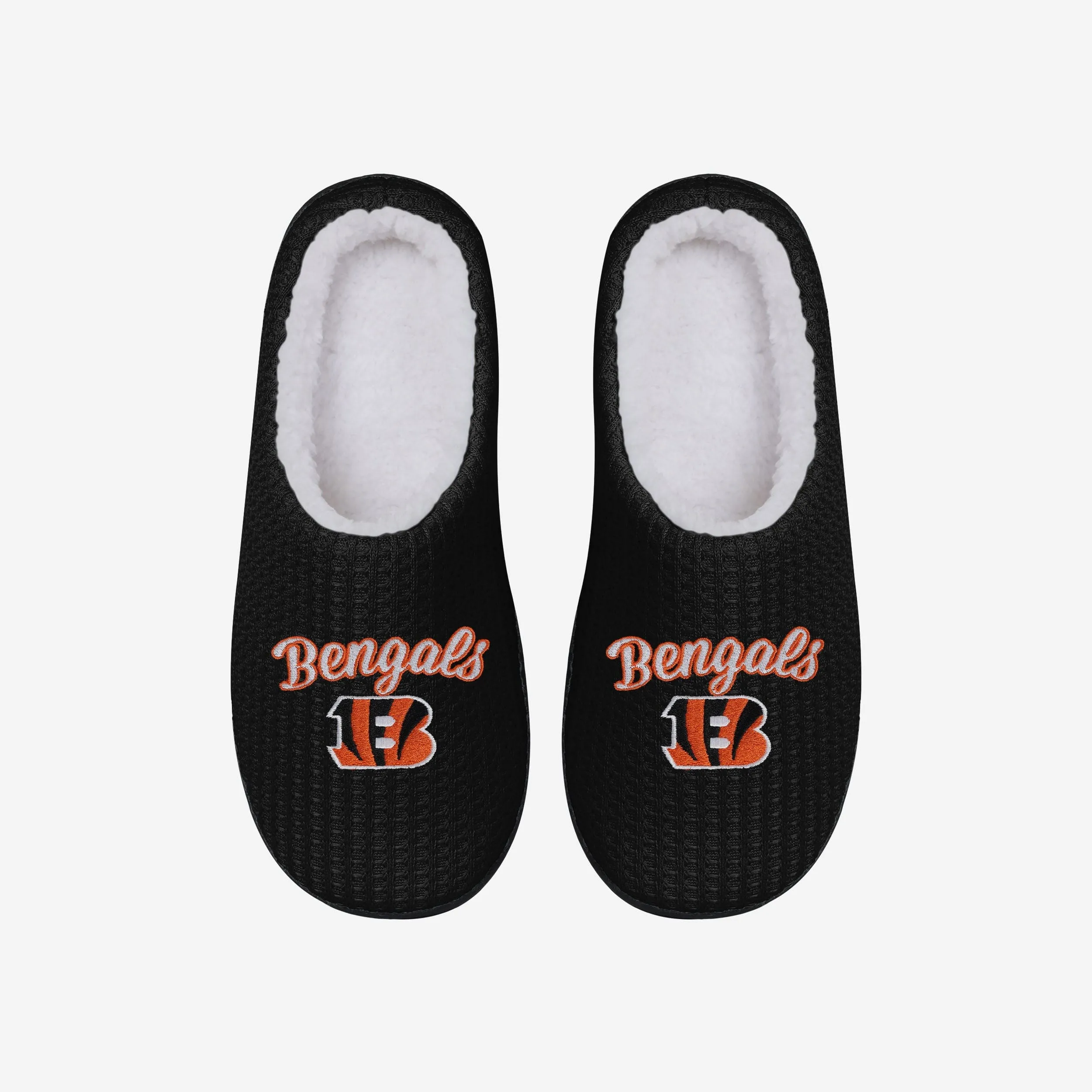 Cincinnati Bengals Womens Sherpa Lined Memory Foam Slipper