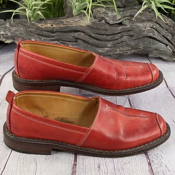 Ciro Schiano for Belvedere Handmade Italian Leather Slip On Loafers