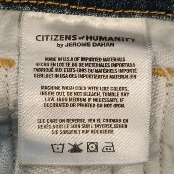 💕CITIZENS OF HUMANITY Arielle Mid Rise Slim Jeans