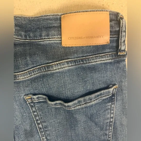 Citizens of Humanity Women's Isola Mid Rise Cropped Bootcut Jeans- Size 27