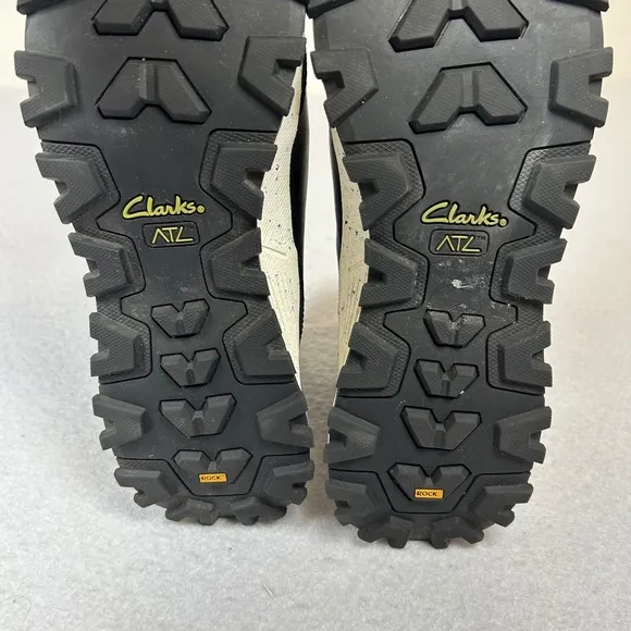 Clarks ATL Trek Up Boots Womens Size 7.5 Black Waterproof Chelsea Boot Leather