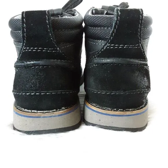Clarks Chukka Boots Men's size US 7.5M Nubuck Leather Black