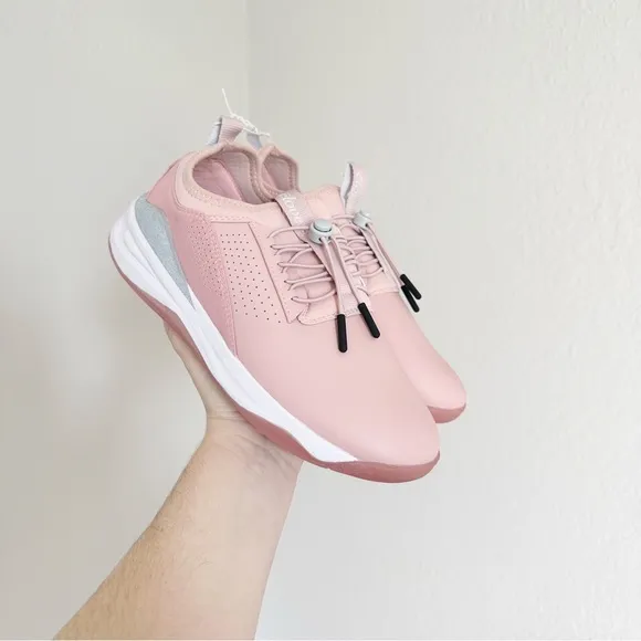Clove NEW Light Pink Classic Liquid Resistant Slip On Nursing Sneakers
