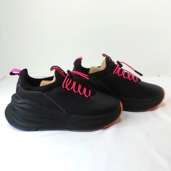 Clove Shoes Forte Supercush Black Sunset Fade Healthcare Workers Sneakers Sz W7