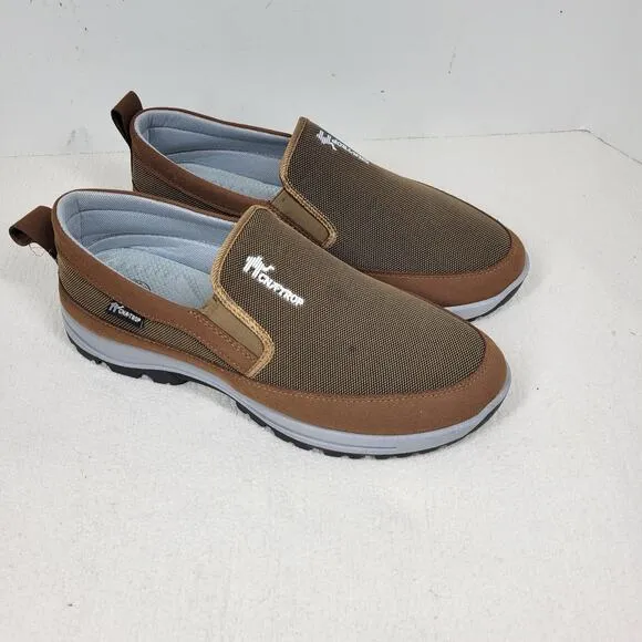CNA Trop Shoes Mens Sz 14 Brown Slip On Comfort Shoe Nurse Hospital Grandpa Dad