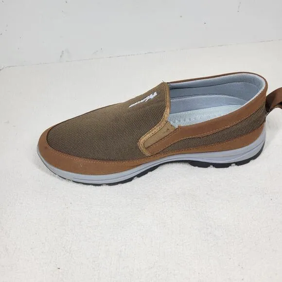 CNA Trop Shoes Mens Sz 14 Brown Slip On Comfort Shoe Nurse Hospital Grandpa Dad