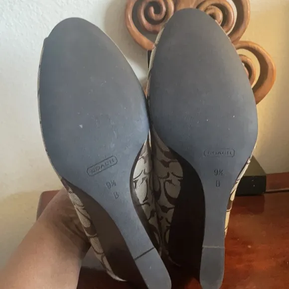 Coach Wedges Size 9.5B