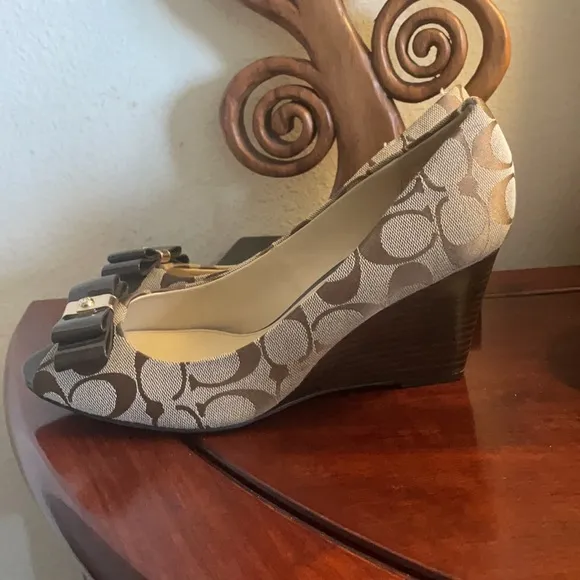 Coach Wedges Size 9.5B