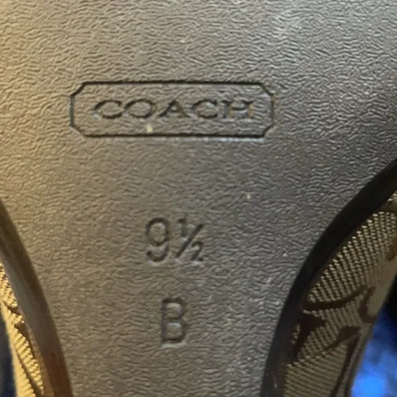 Coach Wedges Size 9.5B