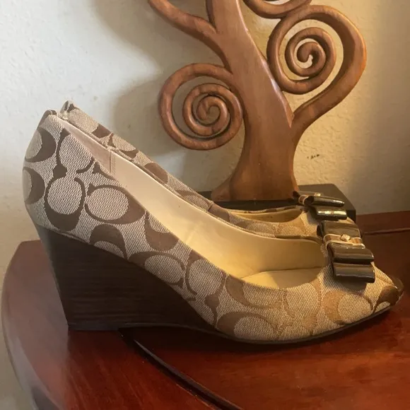 Coach Wedges Size 9.5B