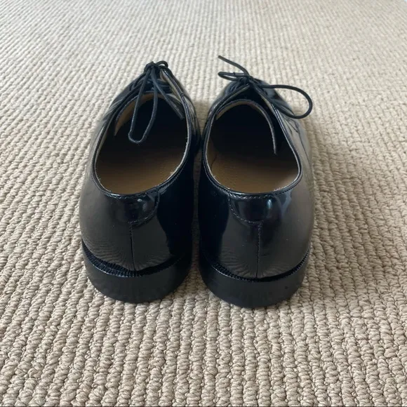 Cole Haan Caldwell Oxford black patent leather dress shoe