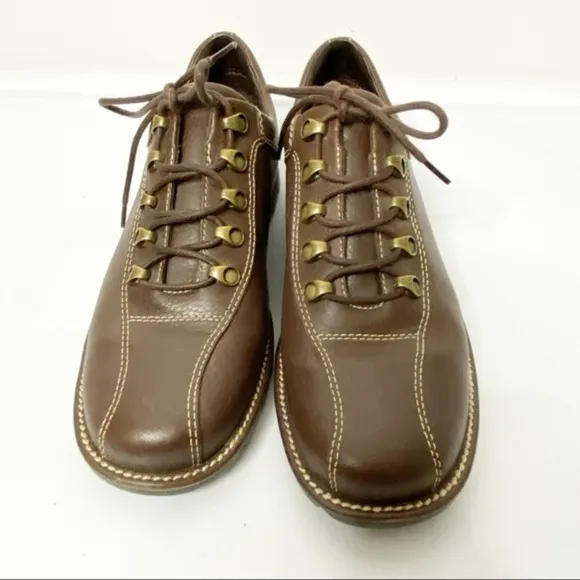 Cole Haan Country Brown Leather Waterproof Boots Size 8.5 B