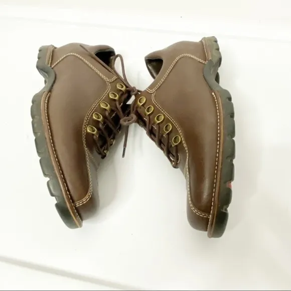 Cole Haan Country Brown Leather Waterproof Boots Size 8.5 B