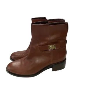 Cole Haan Kinley Leather Waterproof Ankle Boots in Chestnut