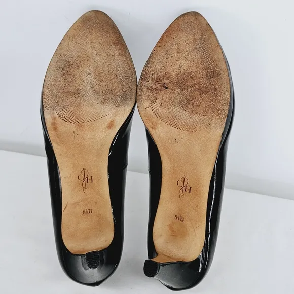 Cole Haan Margo Patent Leather Platform Pump in Black Size 8.5