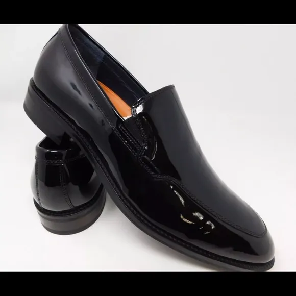 Cole Haan Men's Size 7.5 Loafer Shoes Lenox Hill Venetian Black Leather C32176