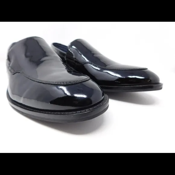 Cole Haan Men's Size 7.5 Loafer Shoes Lenox Hill Venetian Black Leather C32176
