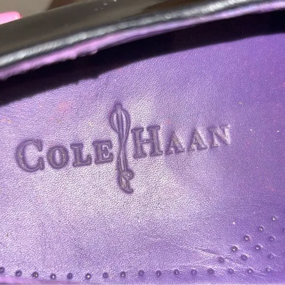 Cole Haan Patent Leather Lace Up Oxford Dress Shoes