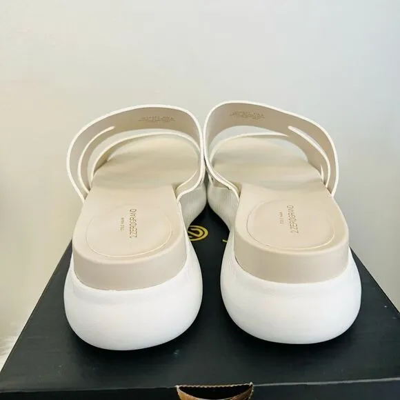 COLE HAAN ZeroGrand Slide Sandal, Ivory/White, Beach Summer Sandal, Size 9.5 NWT