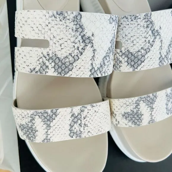 COLE HAAN ZeroGrand Slide Sandal, Ivory/White, Beach Summer Sandal, Size 9.5 NWT