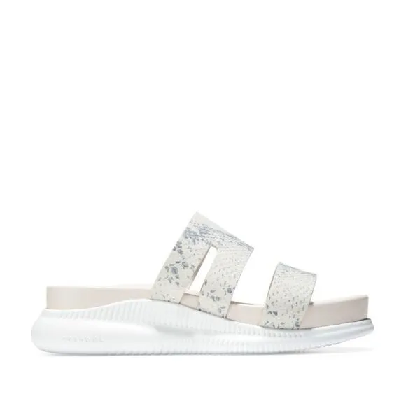 COLE HAAN ZeroGrand Slide Sandal, Ivory/White, Beach Summer Sandal, Size 9.5 NWT