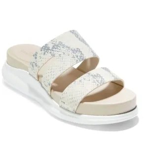 COLE HAAN ZeroGrand Slide Sandal, Ivory/White, Beach Summer Sandal, Size 9.5 NWT