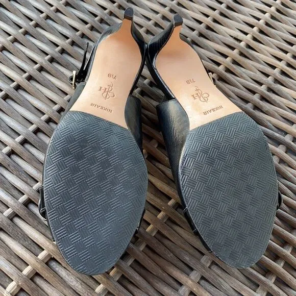 Cole Haan NikeAir Judy Slingback Leather Shoes 7.5