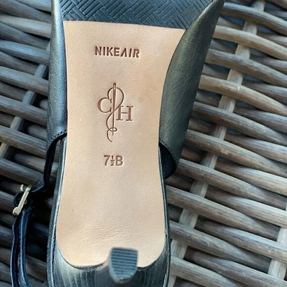 Cole Haan NikeAir Judy Slingback Leather Shoes 7.5