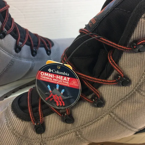 Columbia Fairbanks Omni-Heat Men's Waterproof Winter Boots SZ 14. NEW!