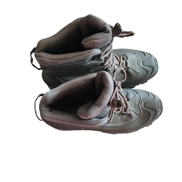 Columbia Men's Techlite Bugaboot Water Proof Boots Gray Size 14