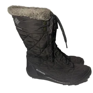 Columbia Minx Mid II Omni-Heat Black Winter Boots