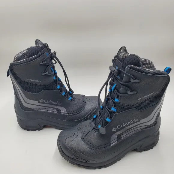 Columbia Omni-Heat Waterproof 400 Grams Winter Boots Thinsulate Youth Size 4