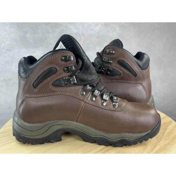 Columbia Titanium Diablo Pass Boots Brown Goretex Waterproof Women Size 8
