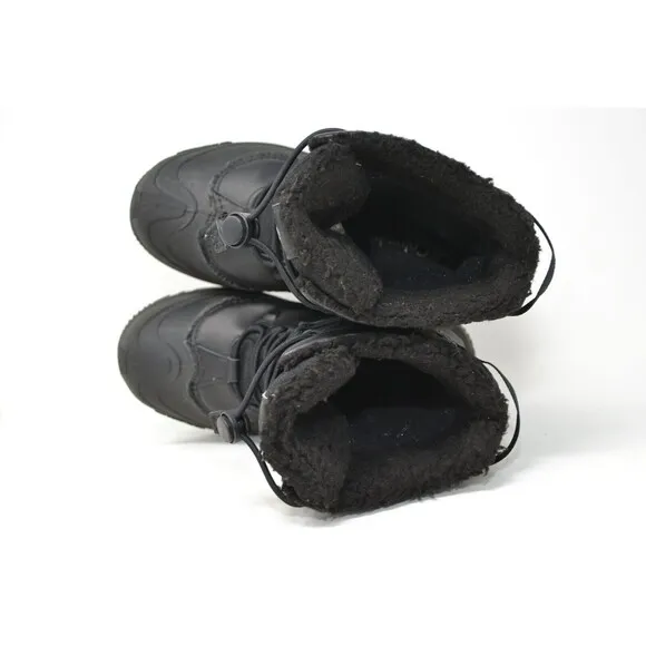 Columbia Waterproof‎ Boots Youth 5 Bugaboot Celsius Black Lace Up BY4430-010