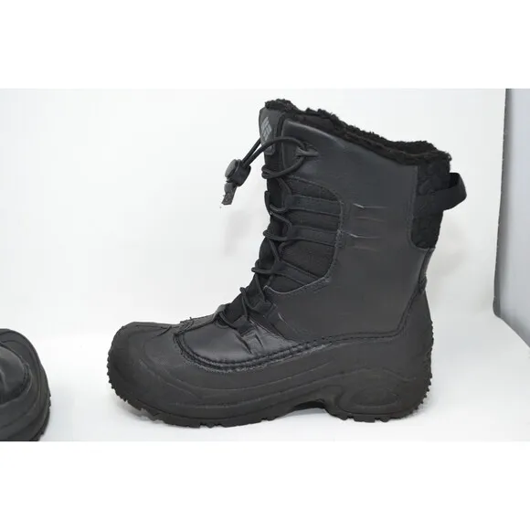 Columbia Waterproof‎ Boots Youth 5 Bugaboot Celsius Black Lace Up BY4430-010