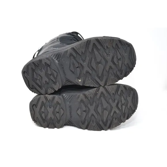 Columbia Waterproof‎ Boots Youth 5 Bugaboot Celsius Black Lace Up BY4430-010