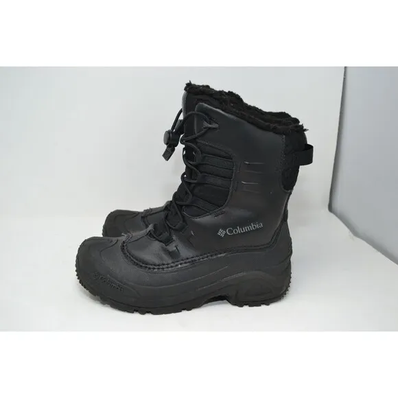Columbia Waterproof‎ Boots Youth 5 Bugaboot Celsius Black Lace Up BY4430-010