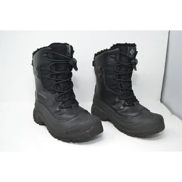 Columbia Waterproof‎ Boots Youth 5 Bugaboot Celsius Black Lace Up BY4430-010