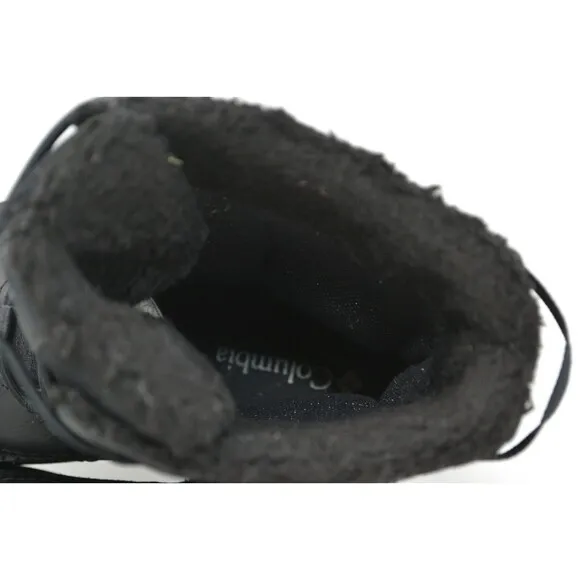 Columbia Waterproof‎ Boots Youth 5 Bugaboot Celsius Black Lace Up BY4430-010