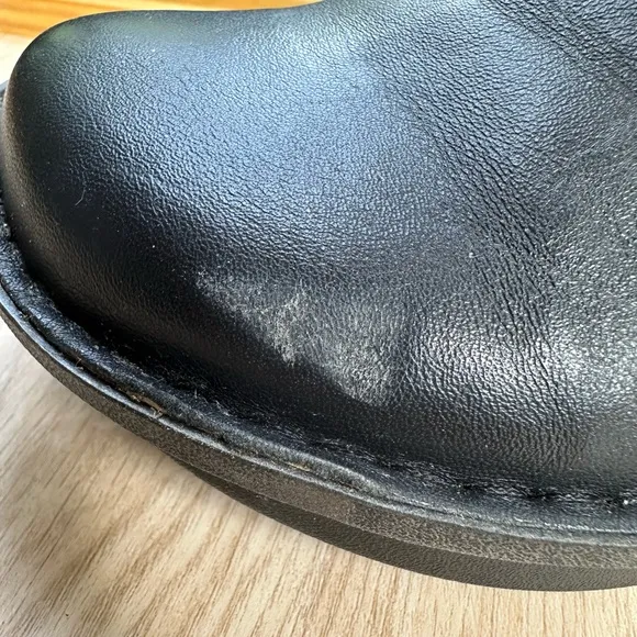 Comfy Black Alegria Nonslip Slip-Ons ~ 42
