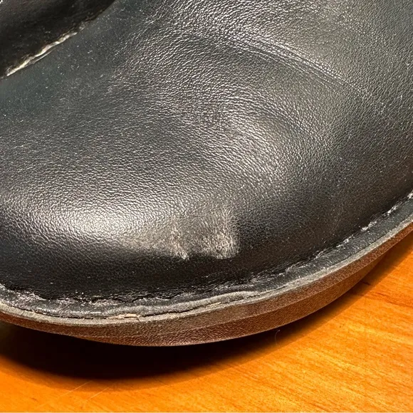 Comfy Black Alegria Nonslip Slip-Ons ~ 42