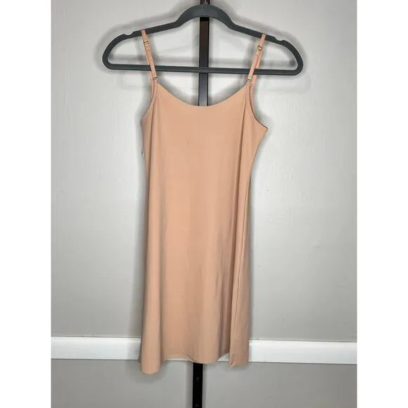 Commando Classic Mini Nude Cami Shapewear Slip Dress Size S/M NWOT