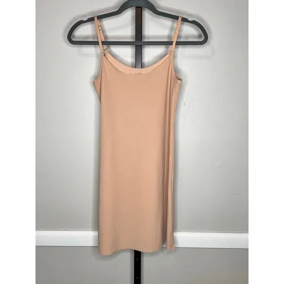 Commando Classic Mini Nude Cami Shapewear Slip Dress Size S/M NWOT