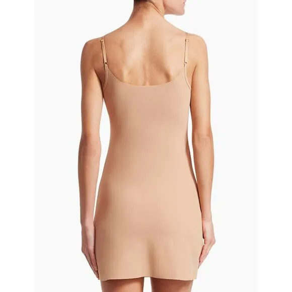 Commando Classic Mini Nude Cami Shapewear Slip Dress Size S/M NWOT