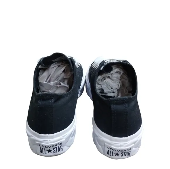 Converse All Star Women's Low 'Runway Cable Braided Lift Platform Chunky Size 9