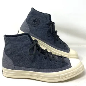 Converse Chuck 70 High Casual Shoes Black Storm Canvas Men Size Sneakers 172819C