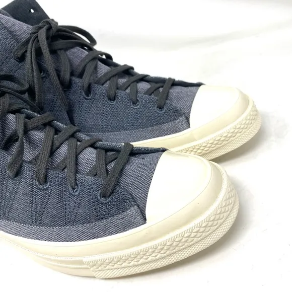 Converse Chuck 70 High Casual Shoes Black Storm Canvas Men Size Sneakers 172819C