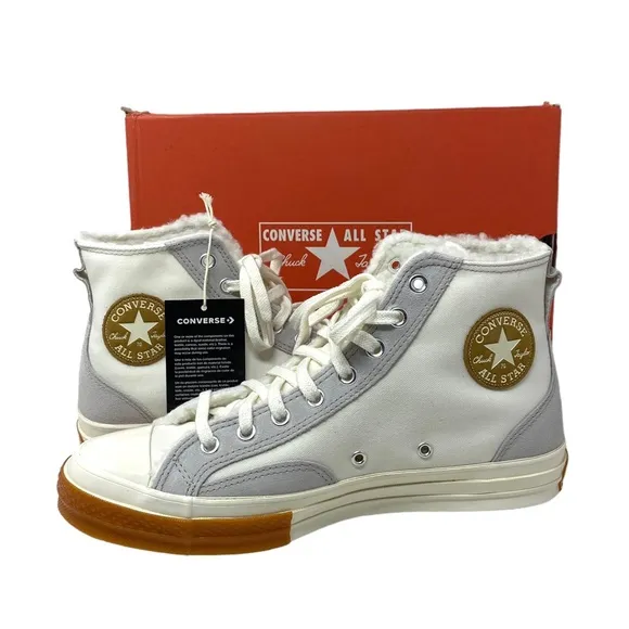 Converse Chuck 70 Sneaker Hi Vintage White Casual Shoes Men Canvas Suede A04409C