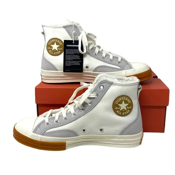 Converse Chuck 70 Sneaker Hi Vintage White Casual Shoes Men Canvas Suede A04409C