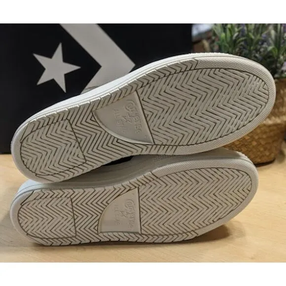 Converse Chuck Taylor All Star Construct Black &amp; White High Top Shoes M10 NIB